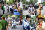 Hà Nội: Lực lượng chức năng xử lý nhiều phụ huynh, học sinh vi phạm giao thông