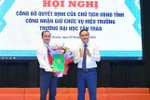TS Nguyễn Minh Anh Tuấn được công nhận giữ chức Hiệu trưởng Trường ĐH Tân Trào 