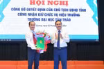 TS Nguyễn Minh Anh Tuấn được công nhận giữ chức Hiệu trưởng Trường ĐH Tân Trào 