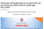 THPT công lập hết chỉ tiêu nên HS mới đổ xô đến trường tư có học phí 'dễ chịu'