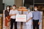 Dược Aikya trao tặng vật tư y tế cho y bác sĩ tuyến đầu chống dịch