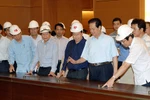 Thủ tướng kiểm tra công trình Nhà Quốc hội