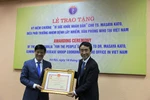 Bộ Y tế trao Kỷ niệm chương “ Vì sức khỏe nhân dân” cho ông Masaya Kato