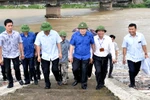 Phó Thủ tướng Trịnh Đình Dũng thị sát, chỉ đạo ứng phó với mưa lũ
