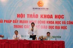 Giải pháp đẩy mạnh hoạt động khoa học công nghệ trong các cơ sở giáo dục đại học