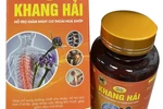 Dược phẩm Khang Hải vi phạm quảng cáo thực phẩm bảo vệ sức khỏe 