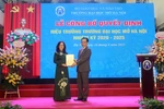 Phó Giáo sư Nguyễn Thị Nhung chính thức trở thành Hiệu trưởng Đại học Mở Hà Nội