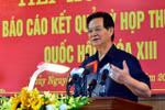 Thủ tướng: "Xây dựng và bảo vệ Tổ quốc là hai nhiệm vụ chiến lược"