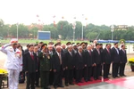 Lãnh đạo Đảng, Nhà nước viếng Chủ tịch Hồ Chí Minh
