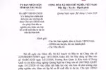 Quảng Ngãi chấm dứt hiệu lực nghiên cứu, khảo sát, lập hồ sơ đầu tư 296 dự án