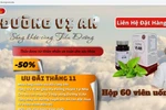 Sai phạm sử dụng hình ảnh nhân viên y tế quảng cáo Đường Vị An