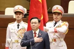 Tân Chủ tịch Quốc hội Vương Đình Huệ tuyên thệ nhậm chức