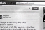 Nữ sinh thóa mạ thầy trên Facebook được phường bảo lãnh