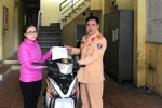  Đội Cảnh sát Giao thông số 1 trao trả 3 xe máy bị mất cắp cho người dân