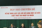 Tăng mức giảm trừ gia cảnh trong thuế TNCN lên 6 triệu đồng/tháng