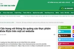 Cẩn trọng với quảng cáo thực phẩm bảo vệ sức khỏe Rizin trên một số website