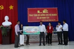 Masan Nutri-Science tặng bò giống cho người nghèo tỉnh Long An