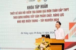 UED phối hợp tổ chức tập huấn thiết kế câu hỏi kiểm tra môn Toán cấp THPT