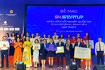 Cả 5 dự án của đoàn học sinh Hà Nội đều đoạt giải HS, SV với ý tưởng khởi nghiệp