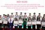 Bắc Ninh: Khen thưởng 69 HS đạt giải kỳ thi quốc gia, khu vực, quốc tế