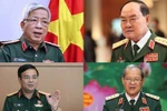 Bốn Thứ trưởng Bộ Quốc phòng thôi giữ chức vụ từ 1/6