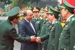 Thủ tướng thăm, làm việc, chúc Tết Bộ đội biên phòng