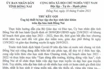 Chủ tịch tỉnh Đồng Nai có Thư kêu gọi ủng hộ thiết bị học tập trực tuyến