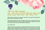 GS Nguyễn Quý Thanh gửi thư cho sinh viên Trường ĐH Giáo dục nhân ngày 20/11