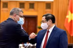 Thủ tướng Phạm Minh Chính tiếp Chủ tịch COP26