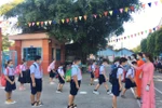 Mừng vì còn được đến trường, Tiểu học Tân Định làm bài bản phòng dịch Covid-19