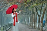Chùm ảnh: Ngắm Hà Nội đẹp hút hồn trong mưa phùn