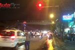 Tránh vi phạm giao thông tại ngã ba Chùa Bộc - Học viện Ngân hàng