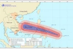 Diễn biến mới nhất của cơn bão Haiyan trên Biển Đông