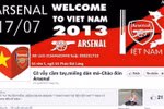 Dân mạng bàn tán xôn xao vì các cầu thủ Arsenal sang Việt Nam