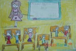 Tranh dự thi của Hà Lê,lớp 4H,Trường Tiểu học Dịch Vọng A(MS:359)