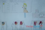 Tranh dự thi của Hồng Anh,lớp 5C,Trường Tiểu học Dịch Vọng A(MS:354)