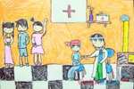  Tranh dự thi của Trí Thành, lớp 4B1, Tiểu học Xã Đàn (MS:468) 