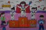  Tranh dự thi của Khánh Linh, lớp 4A, Tiểu học Tây Mỗ (MS:434) 