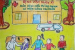  Tranh dự thi của Trung Kiên, lớp 4A, Tiểu học Đoàn Thị Điểm(MS: 172) 