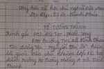 Ngán ngẩm với bản tường trình của giáo viên ném vở học sinh