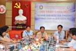 Hội thảo “Tự chủ đại học địa phương trong giai đoạn hiện nay” thành công tốt đẹp