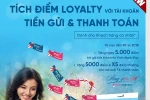 Tích điểm Loyalty với Tài khoản tiền gửi và Thanh toán