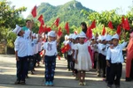 Học sinh Quảng Bình tựu trường vào ngày 10/8