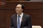 Ý kiến của các đại biểu về trả lời chất vấn của Bộ trưởng Bộ Giáo dục