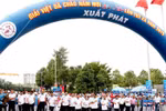 Hơn 8.000 người tham dự Giải việt dã "Chào năm mới" tranh cúp BTV - Number 1