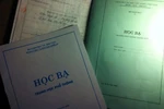 Những cuốn học bạ "đẹp" lớp cuối cấp