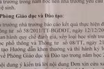 Phụ huynh thắc mắc: Học bạ sửa có hợp lệ không?