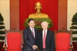 Tổng Bí thư, Chủ tịch nước Nguyễn Phú Trọng tiếp Thủ tướng Chính phủ Lào