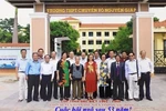 Lớp học nửa chìm nửa nổi ở Quảng Bình