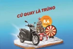 Cơ hội trúng SH125i khi nạp thẻ cào 50.000 đồng của VinaPhone
